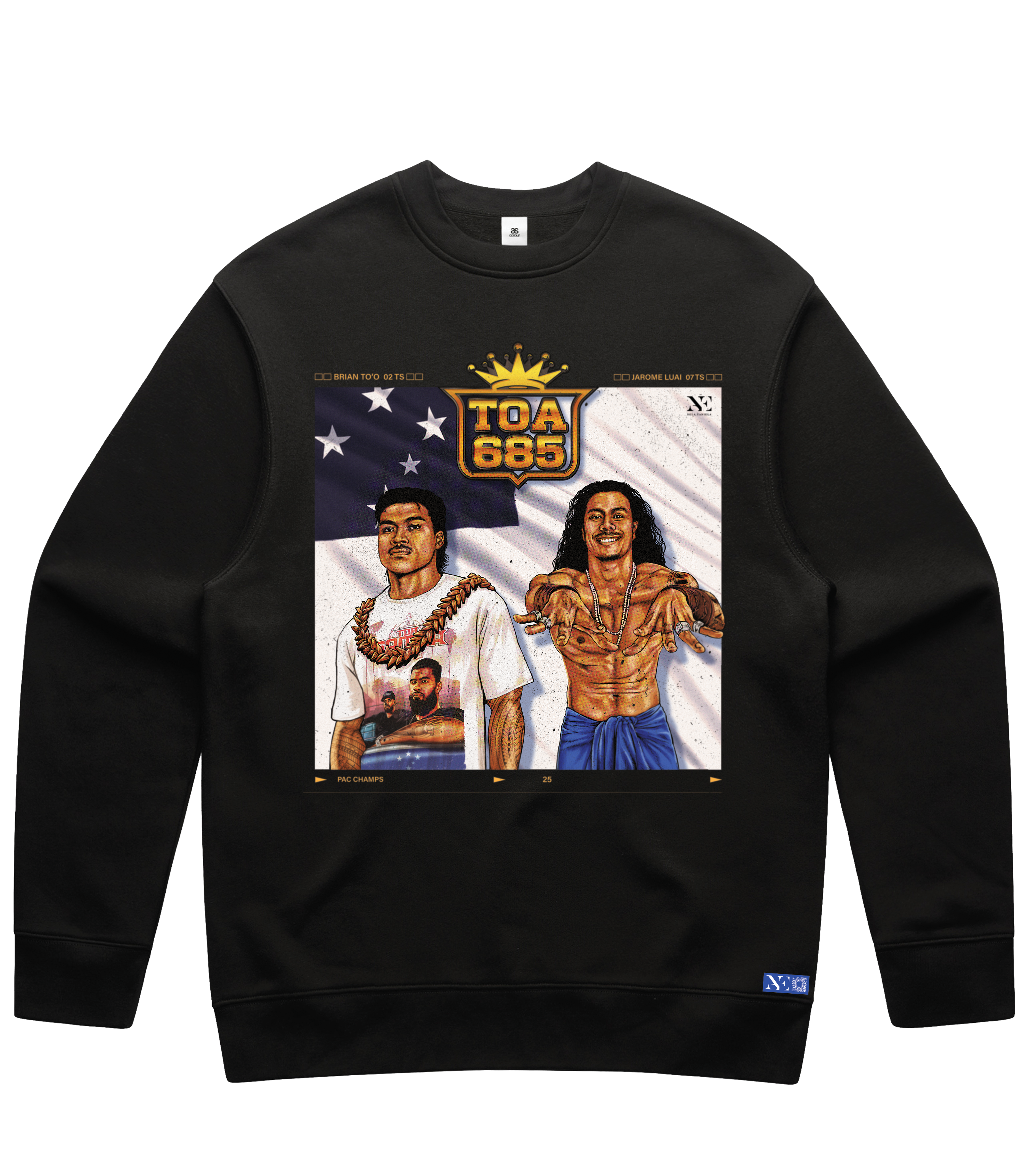 Toa Samoa Reps Crewneck (Copy)