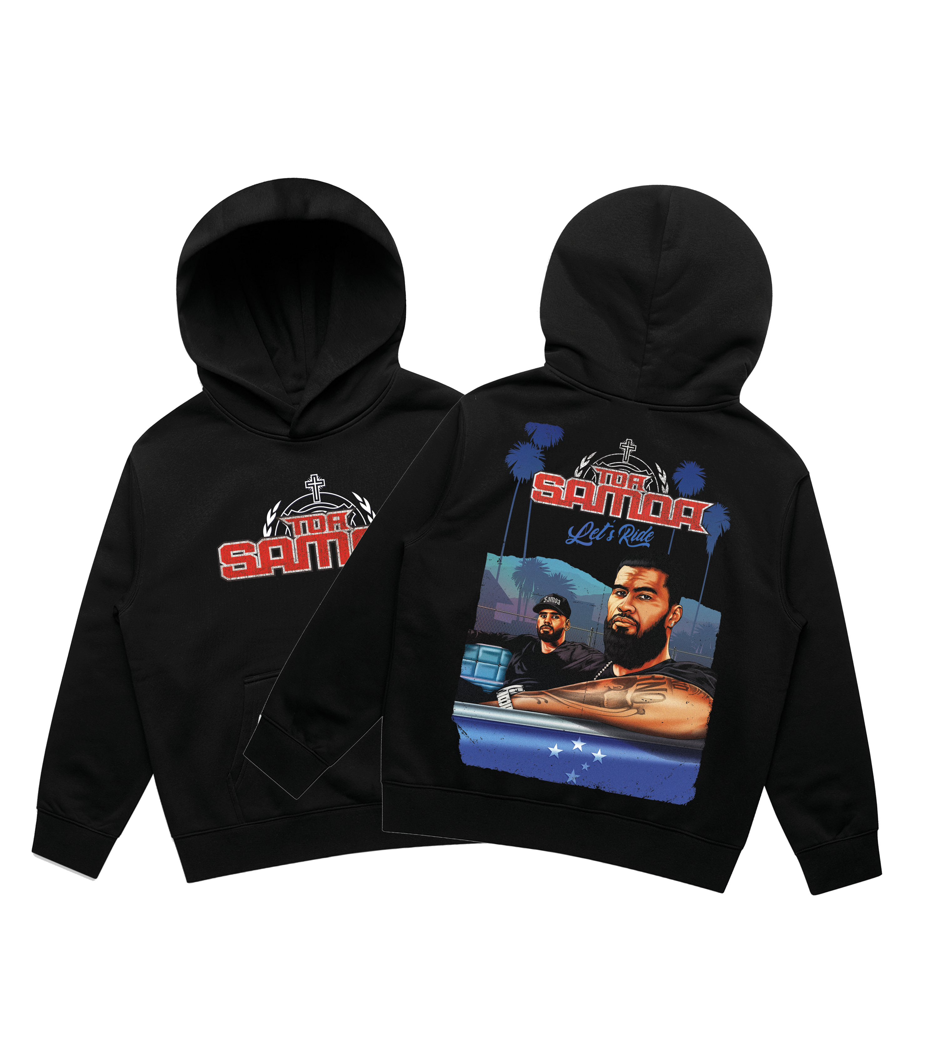 Toa 685 Kids Black Hood