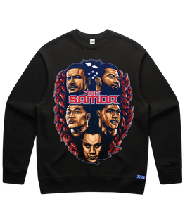 Toa Samoa Reps Crewneck