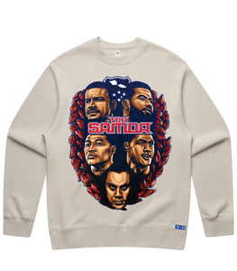 Toa Samoa Reps Crewneck