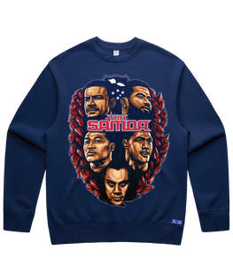 Toa Samoa Reps Crewneck