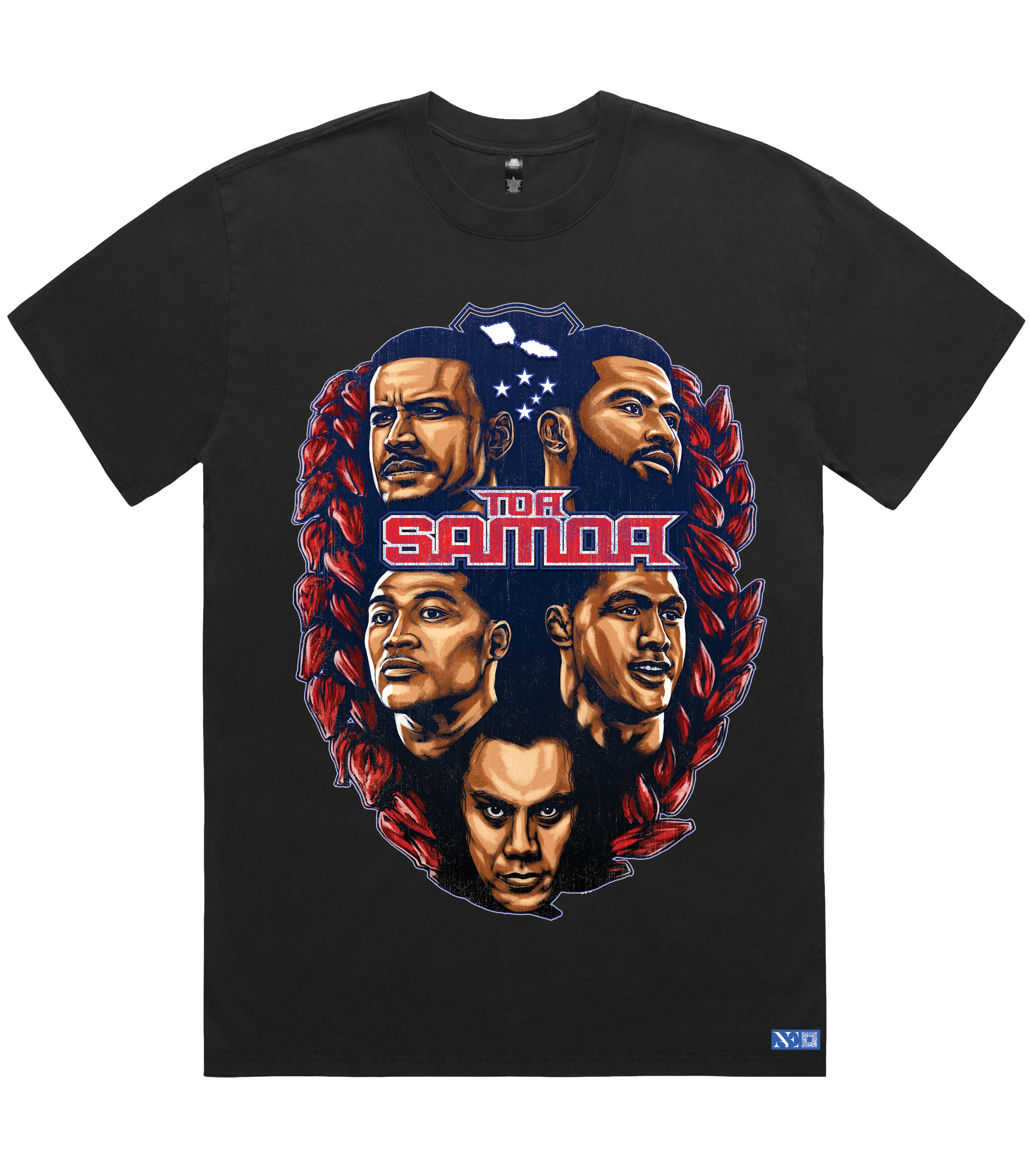 Toa Samoa Reps Heavy Tee