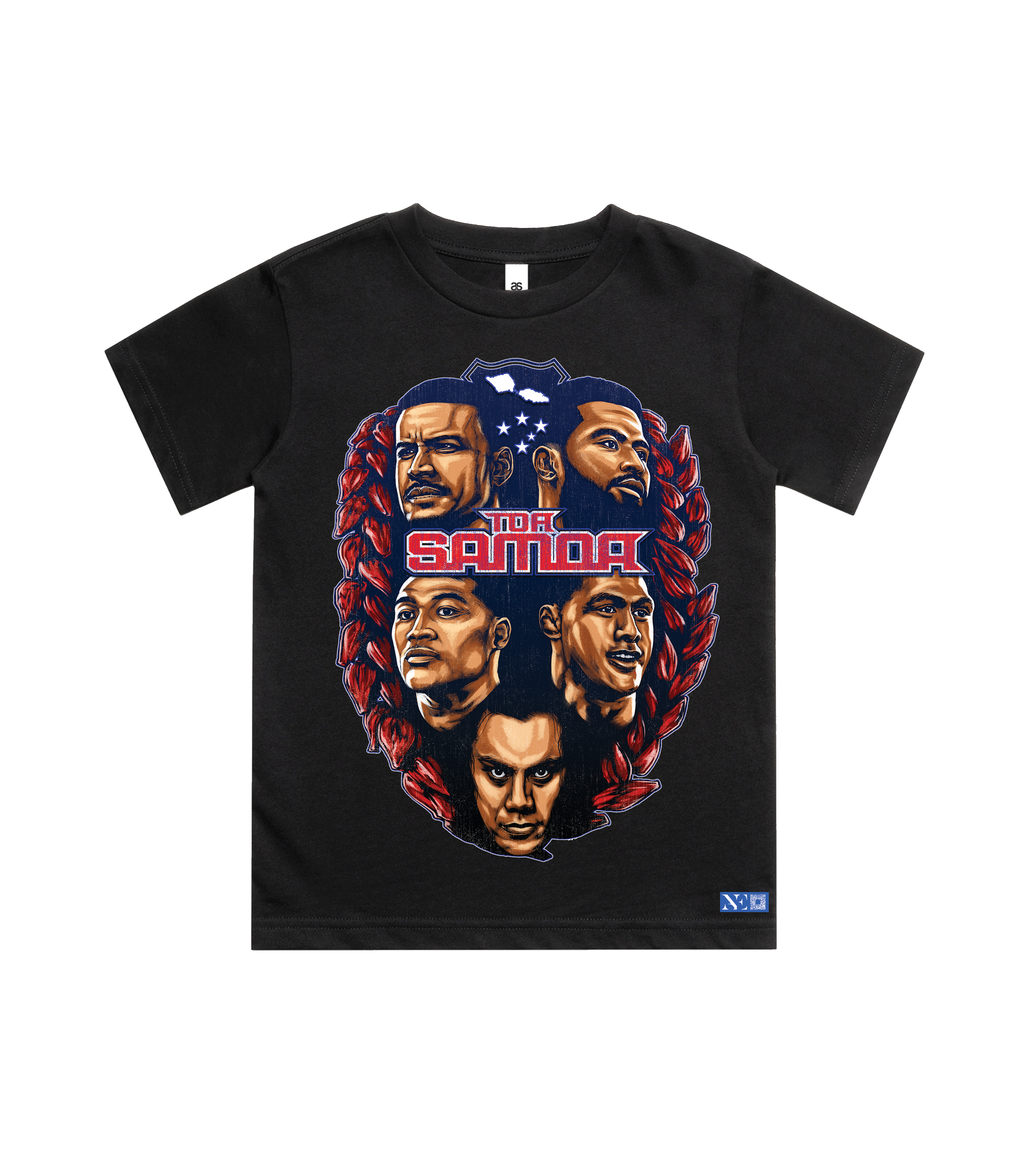 Toa Samoa Reps Kids Classic Tee