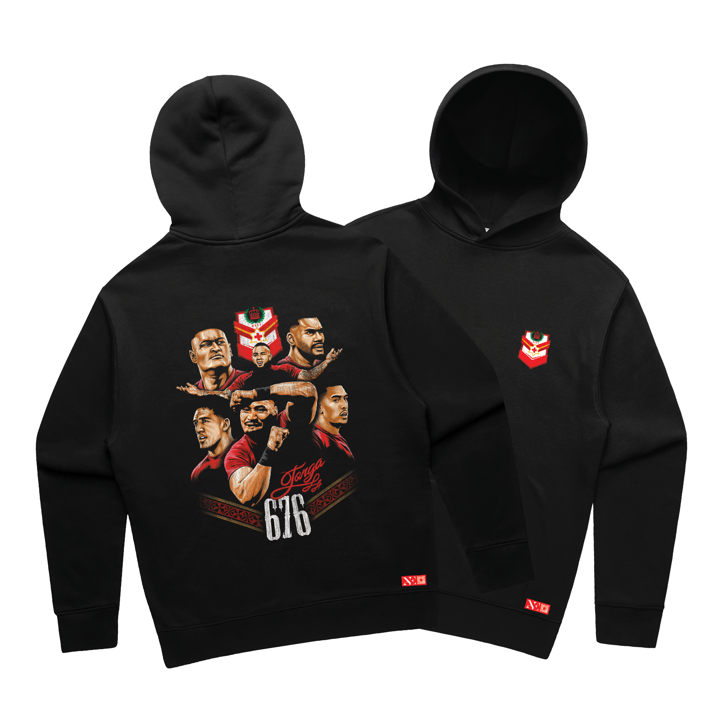 Tonga 676 Bombsquad Hoodie